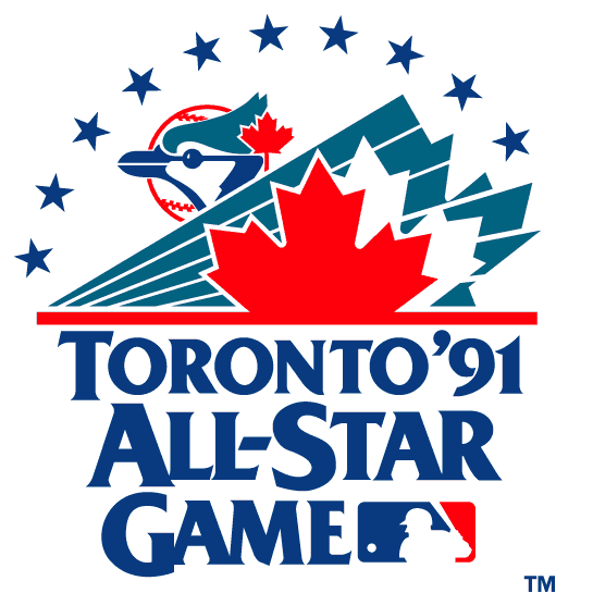 MLB All-Star Game 1991 Primary Logo DIY iron on transfer (heat transfer)